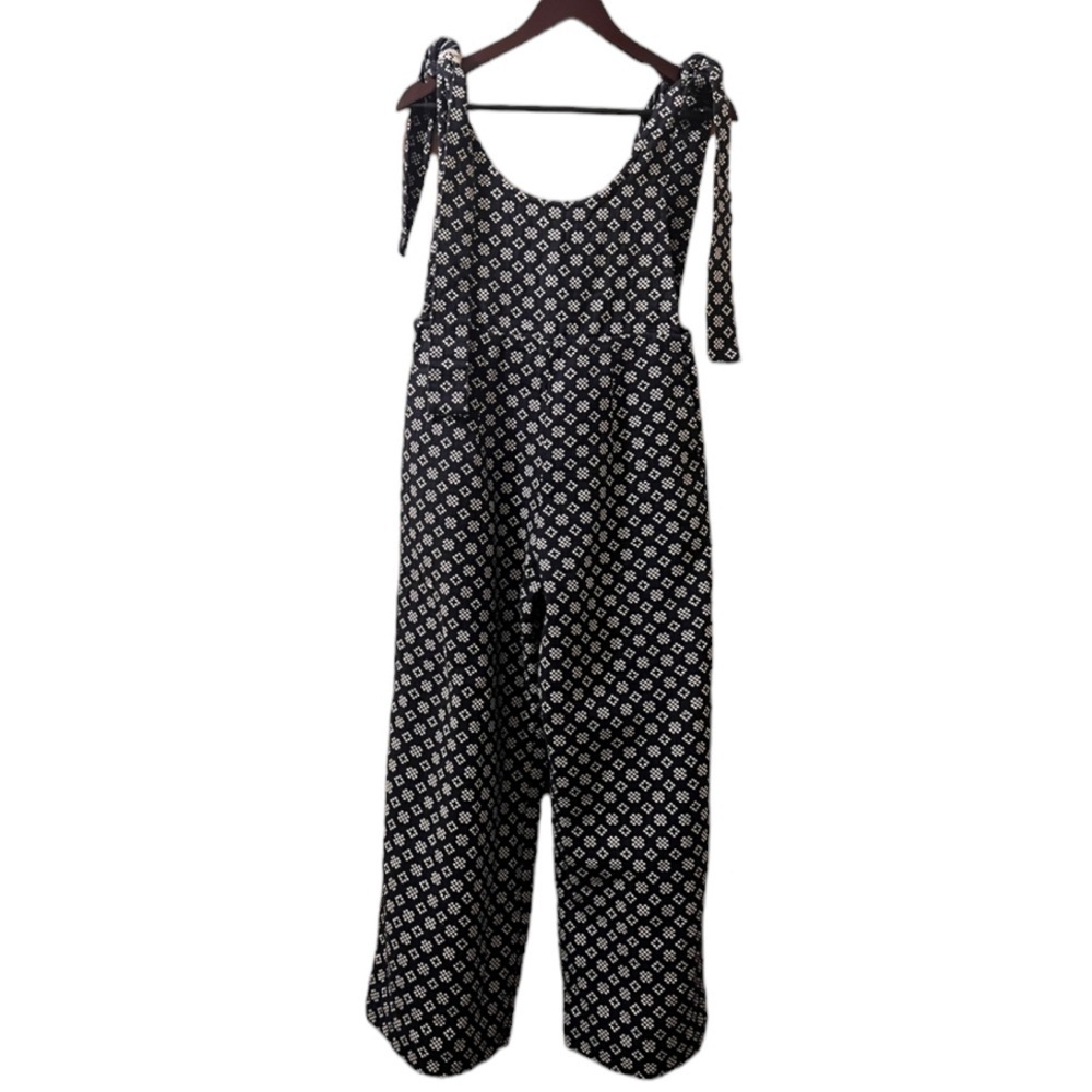 Ace‎ & Jig Jumpsuit Johnny Tie Shoulder Onesie One Piece Lagenlook Art To Wear S